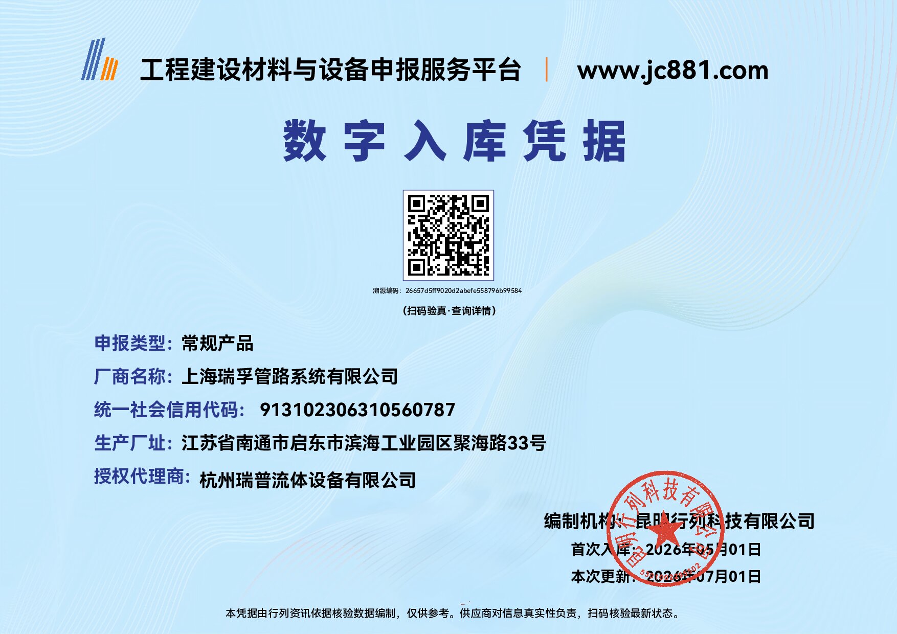 Certificate QR Code