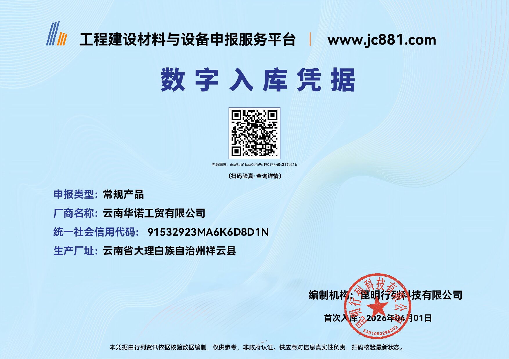 Certificate QR Code