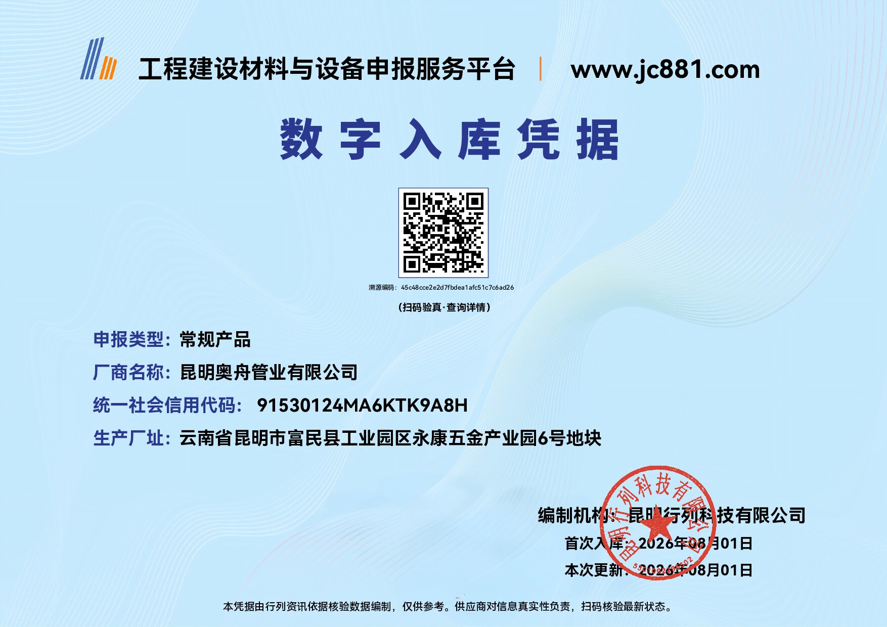 Certificate QR Code
