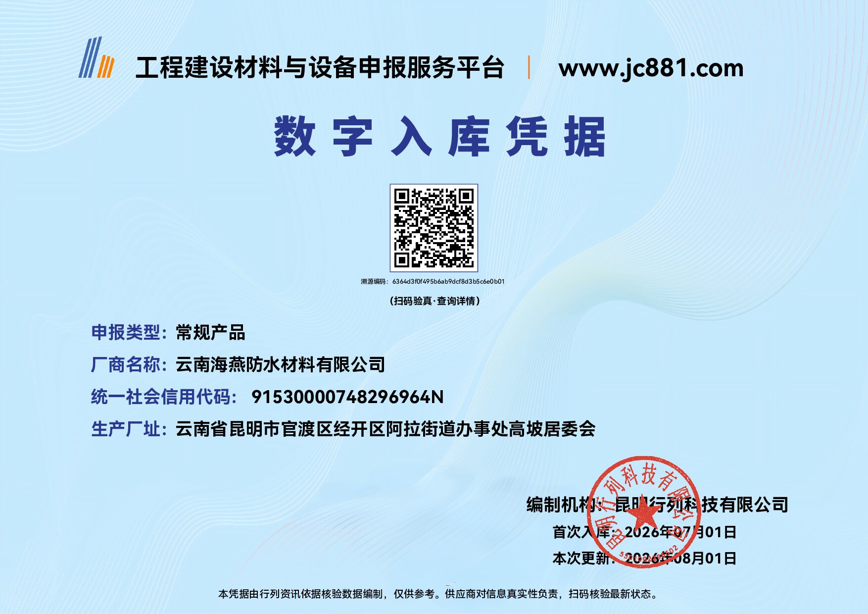 Certificate QR Code