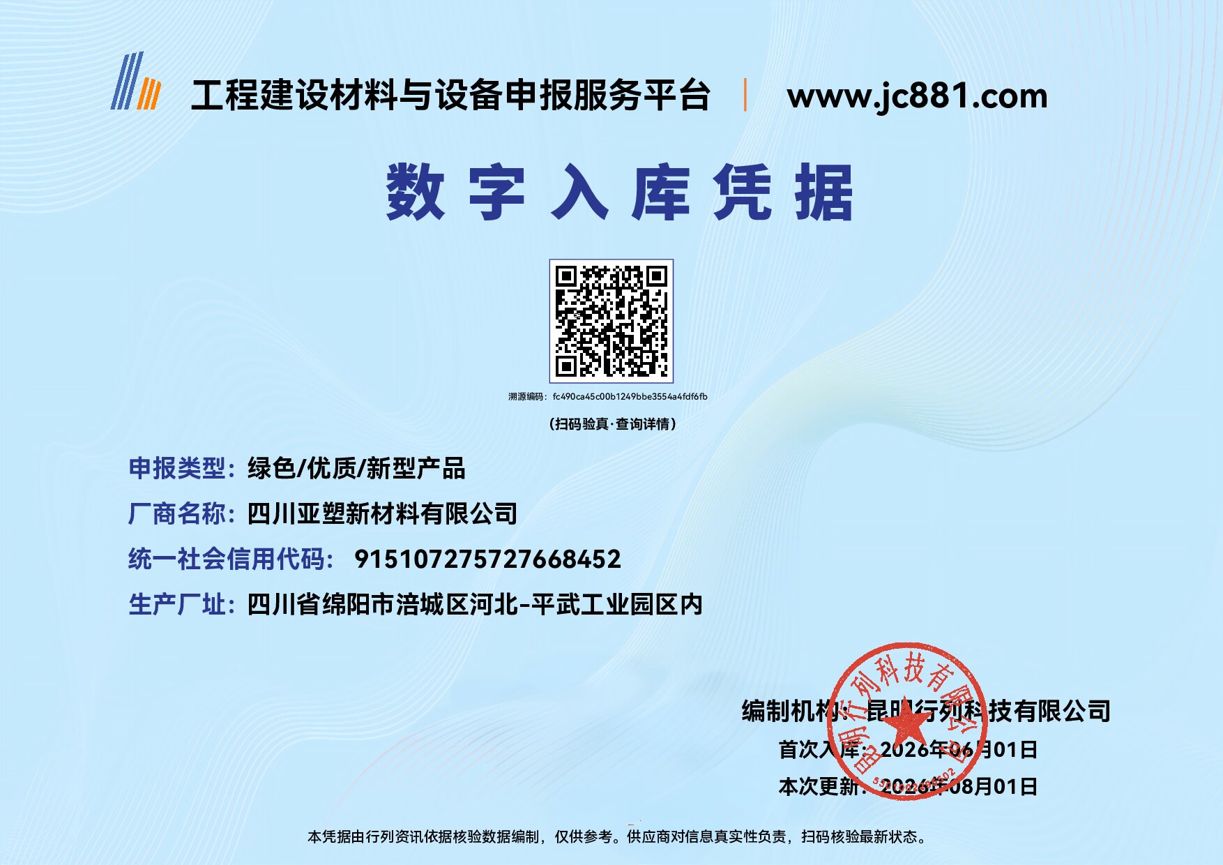 Certificate QR Code