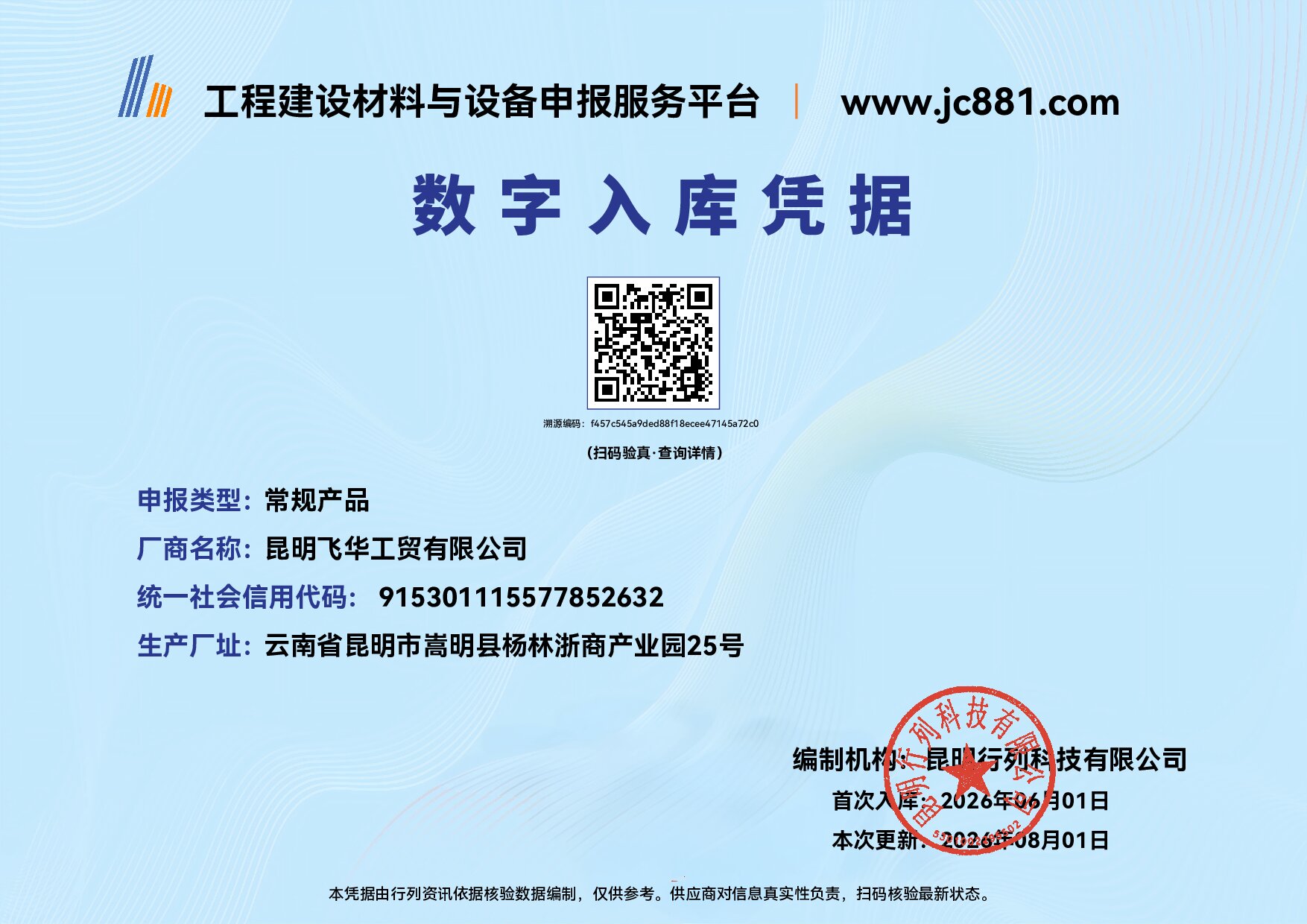 Certificate QR Code