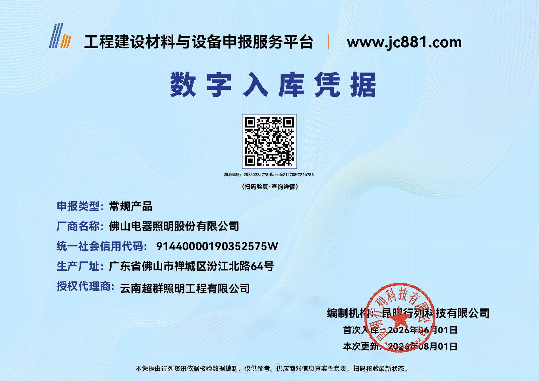 Certificate QR Code
