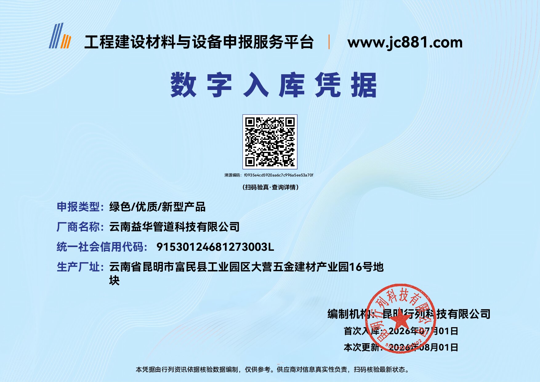 Certificate QR Code