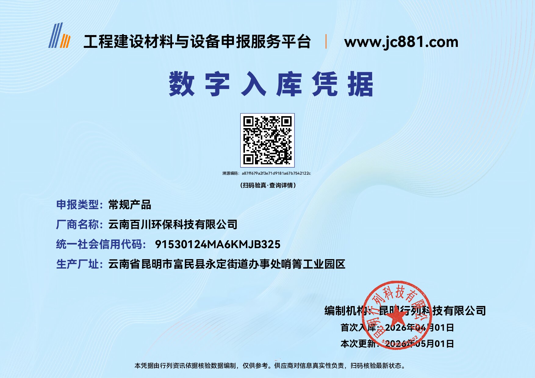 Certificate QR Code