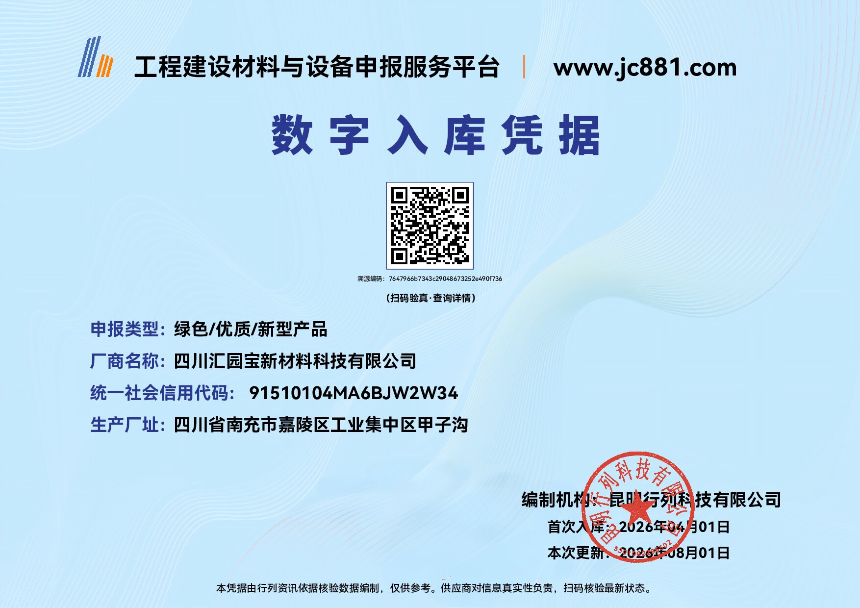 Certificate QR Code
